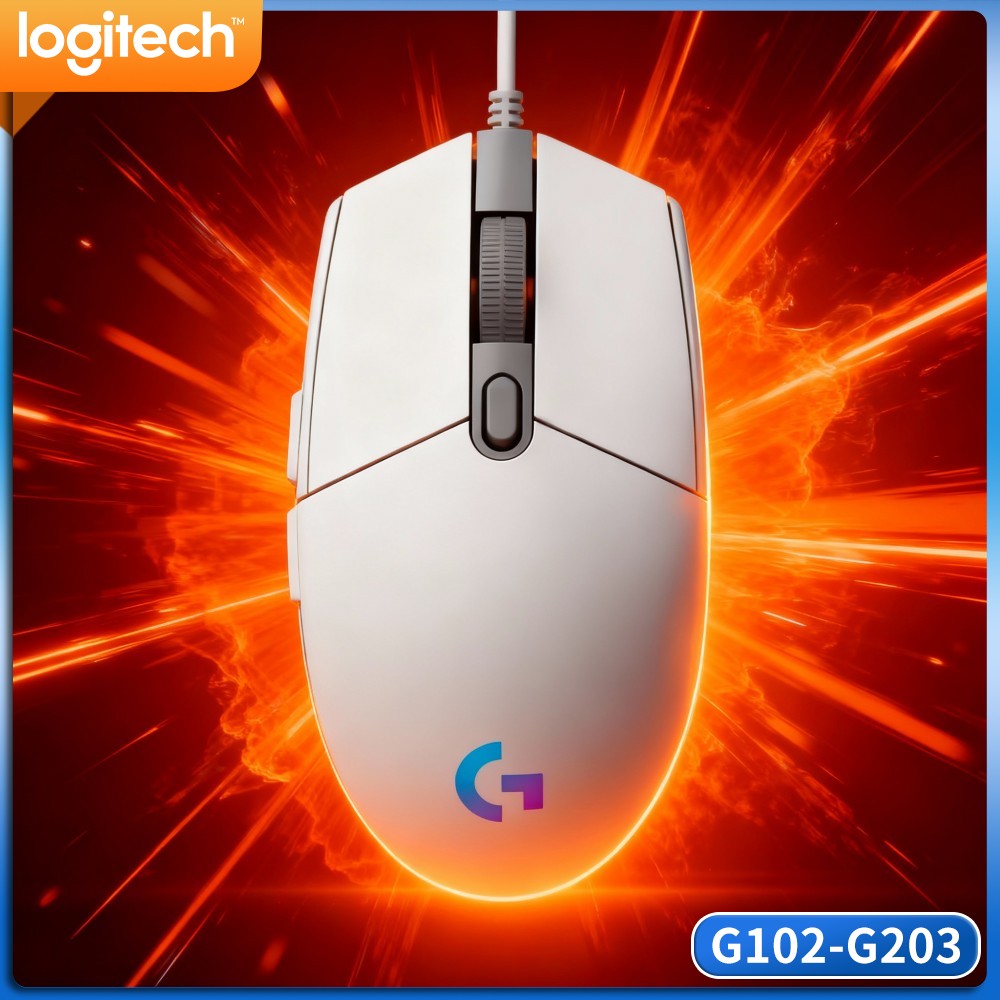 Esports Gaming Tournaments - เมาส์เกมมิ่ง Logitech G102, เซ็นเซอร์ HERO 8000