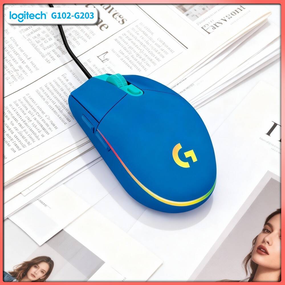 Esports Gaming Tournaments - เมาส์เกมมิ่ง Logitech G102, อายุการใช้งาน 20 ล้านคลิก,