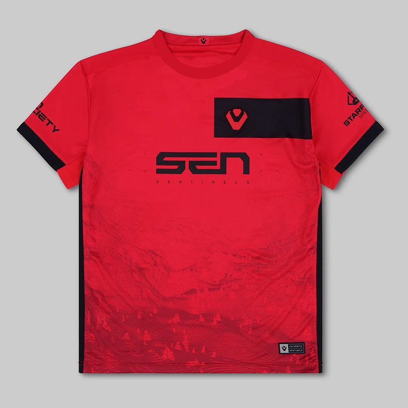 Esports Gaming Tournaments - เสื้อยืดแขนสั้น Valorant Sentinels Esports สำหรับเล่นเกม ฝึกซ้อม