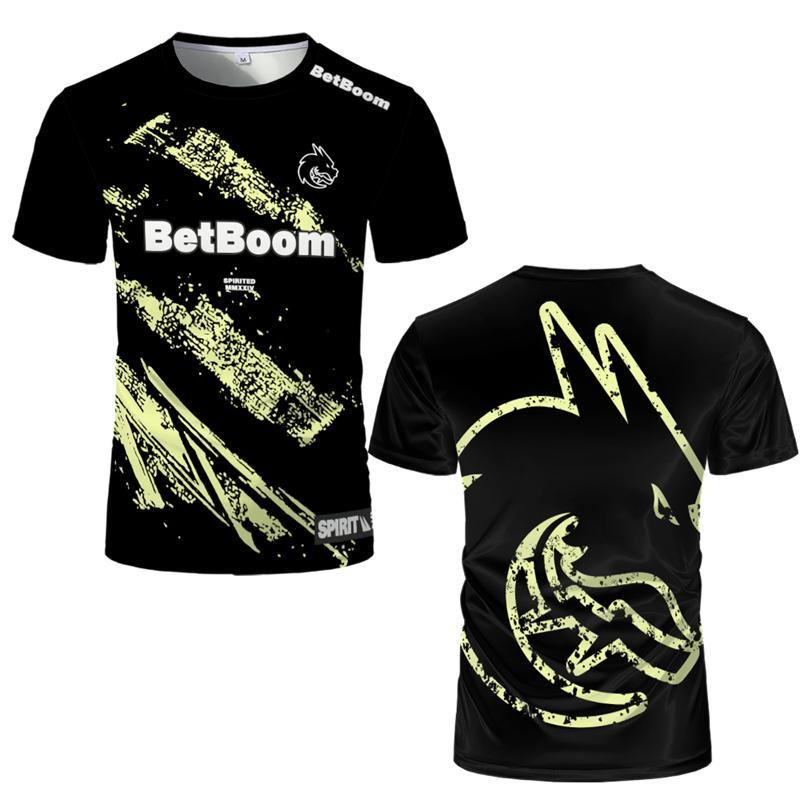 Esports Gaming Jersey - 2025 ใหม่ทีม Spirit JERSEY เสื้อยืดเกม ESports