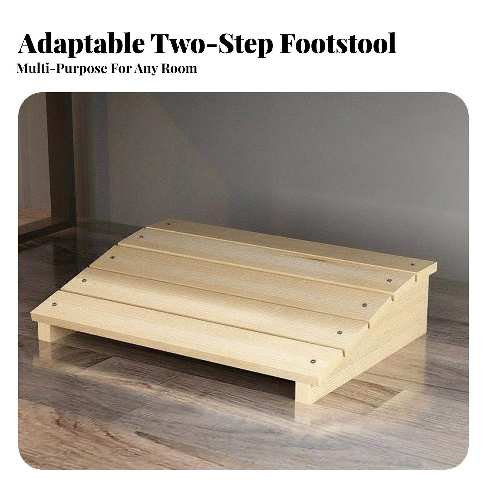 Footrest Under Desk - ที่วางเท้าใต้โต๊ะ พื้นผิวกันลื่น ที่วางเท้าแบบเอียงสำหรับพนักงานออฟฟิศ ผู้ใหญ่