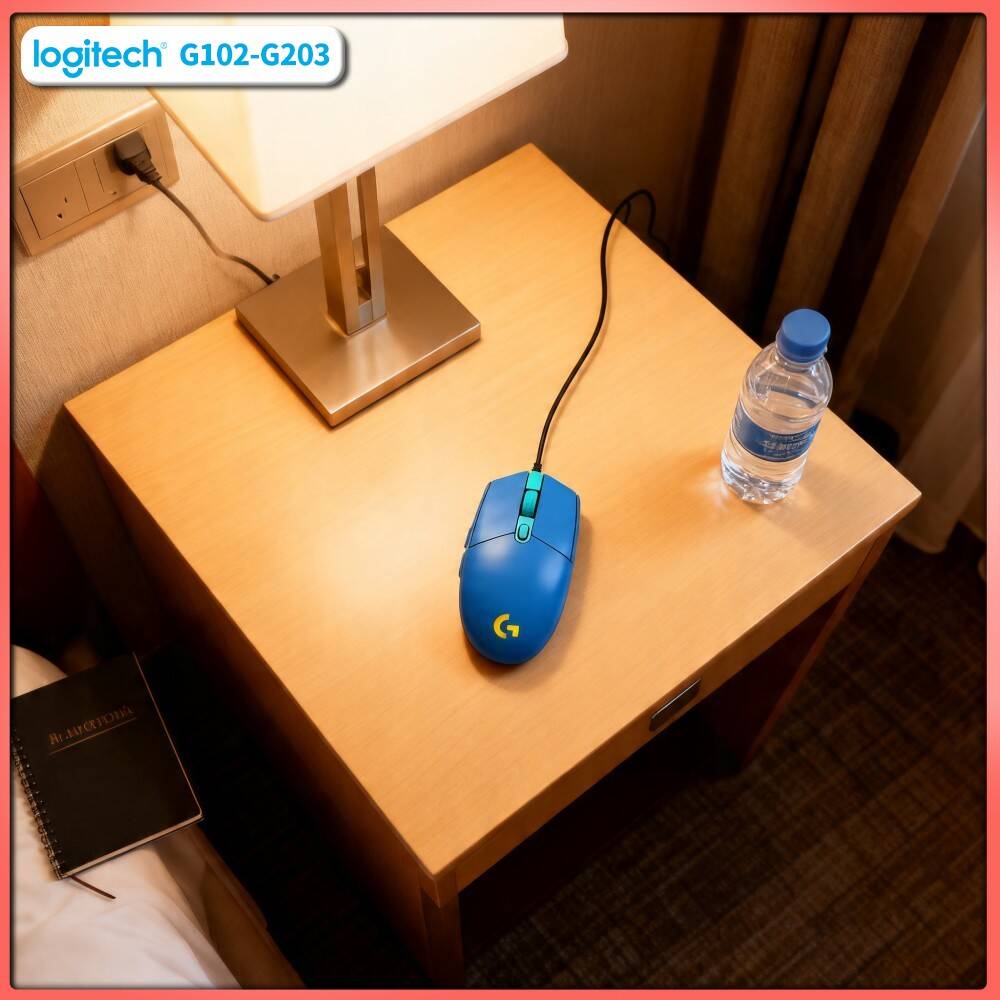 Esports Gaming Tournaments - เมาส์เกมมิ่ง Logitech G102 แบบมีสาย เทคโนโลยีเซ็นเซอร์ HERO