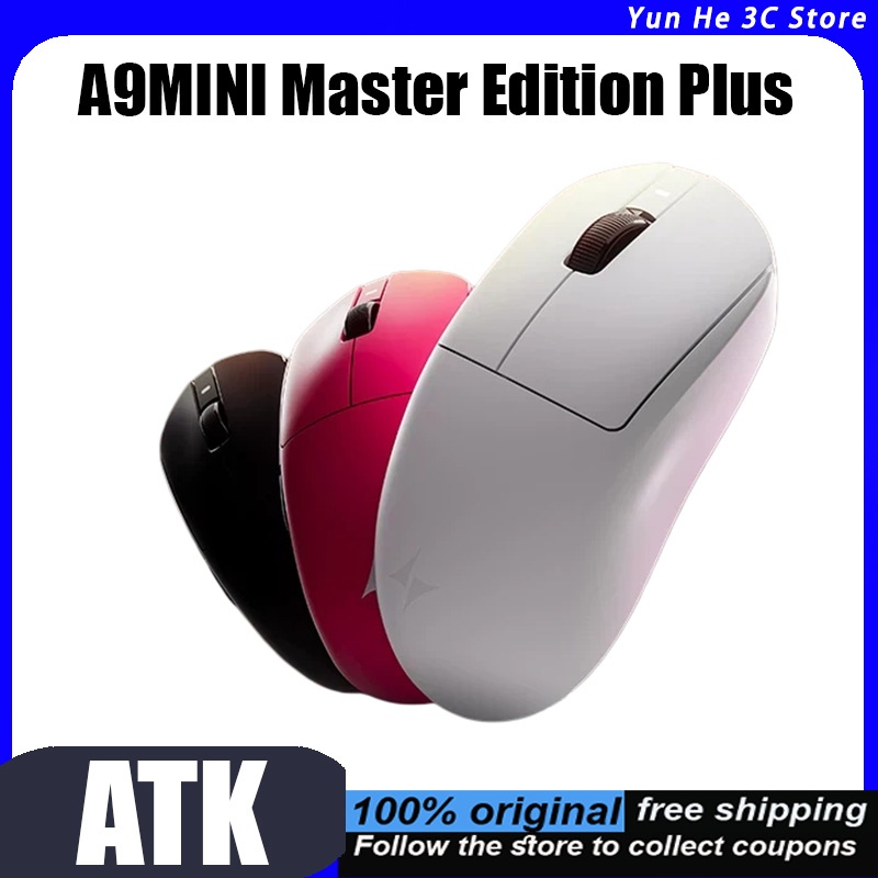 Esports Gaming Platform - เมาส์ไร้สาย ATK Dragonfly A9 บลูทูธแบบสามโหมด สำหรับเล่นเกมอีสปอร์ต