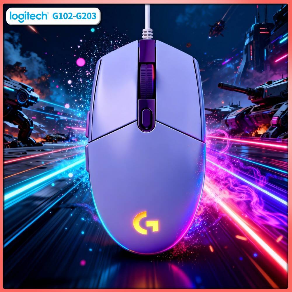 Esports Gaming Tournaments - เมาส์ Logitech G102 Prodigy อัตราการตอบสนอง 1ms