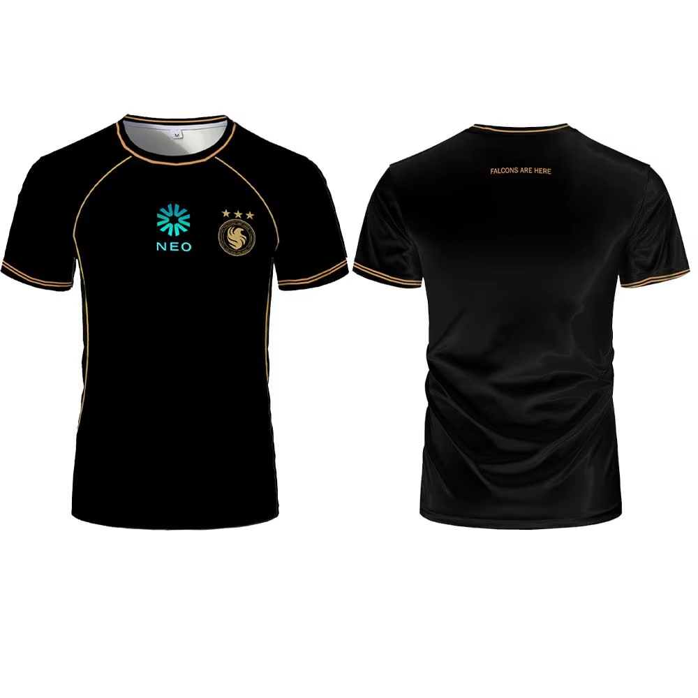 Esports Gaming Teams - ทีมฟอลคอนส์ 2026 ชุดฝึกซ้อม CS2 อีสปอร์ต คาร์ริกันแฟนเสื้อเจอร์ซีย์ดีไซน์ใหม่เสื้อยืดสำหรับเล่นเกมผู้ชาย