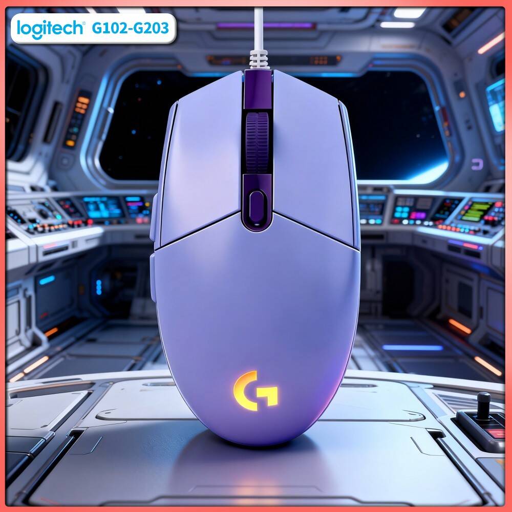 Esports Gaming Tournaments - เมาส์เกมมิ่ง Logitech G102 ทนทานต่อการคลิก 20 ล้านครั้ง