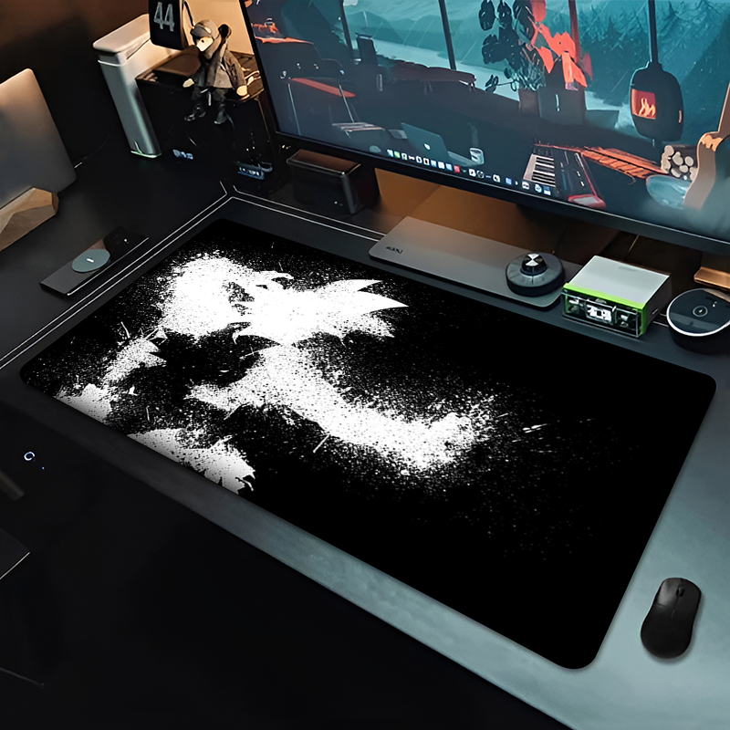 แผ่นรองเมาส์อนิเมะ DBZ สีดำ ลา - Esports Gaming Pad บทวิจารณ์และราคา