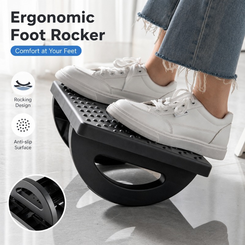 ที่วางเท้าใต้โต๊ะทำงานแบบเออร์ - Footrest Under Desk บทวิจารณ์และราคา