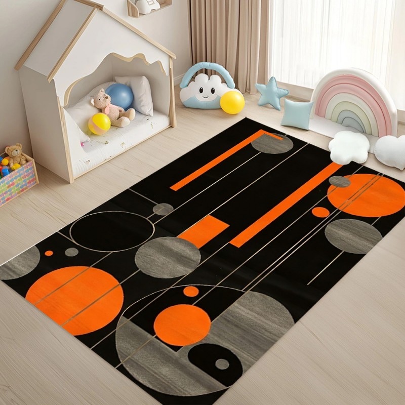 ห้องเล่นเกม พรมลายเรขาคณิตสีดำ - Esports Gaming Hotel บทวิจารณ์และราคา