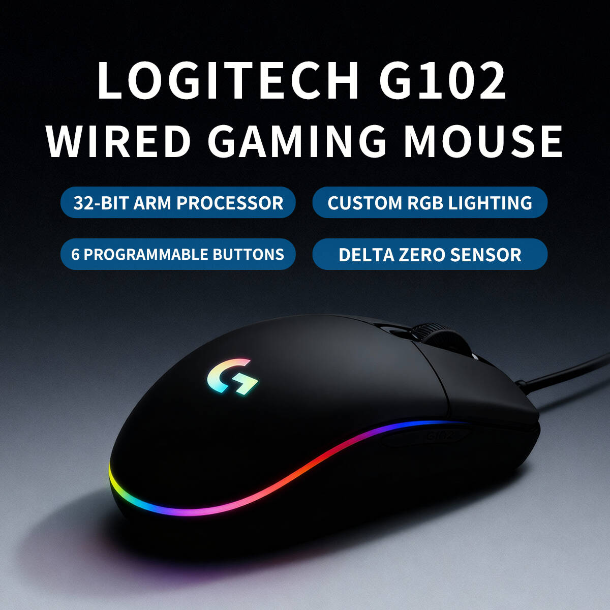 เมาส์เกมมิ่งแบบมีสาย Logitech  - Esports Gaming Tournaments บทวิจารณ์และราคา