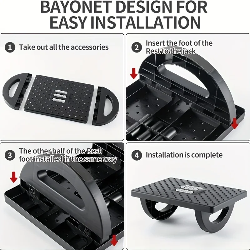 ที่วางเท้าใต้โต๊ะ 1 ชิ้น พร้อม - Footrest Under Desk บทวิจารณ์และราคา