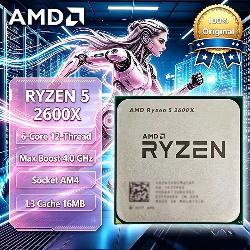 AMD R5 2600X 12nm AM4 โปรเซสเซ - Esports In Gaming บทวิจารณ์และราคา