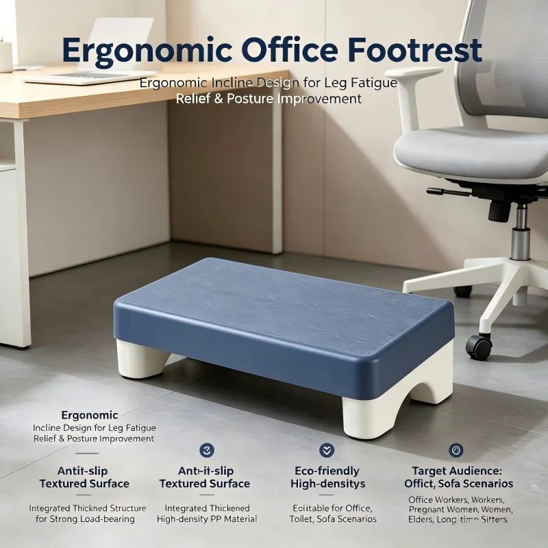 ที่วางเท้าตามหลักสรีรศาสตร์ใต้ - Footrest Under Desk บทวิจารณ์และราคา