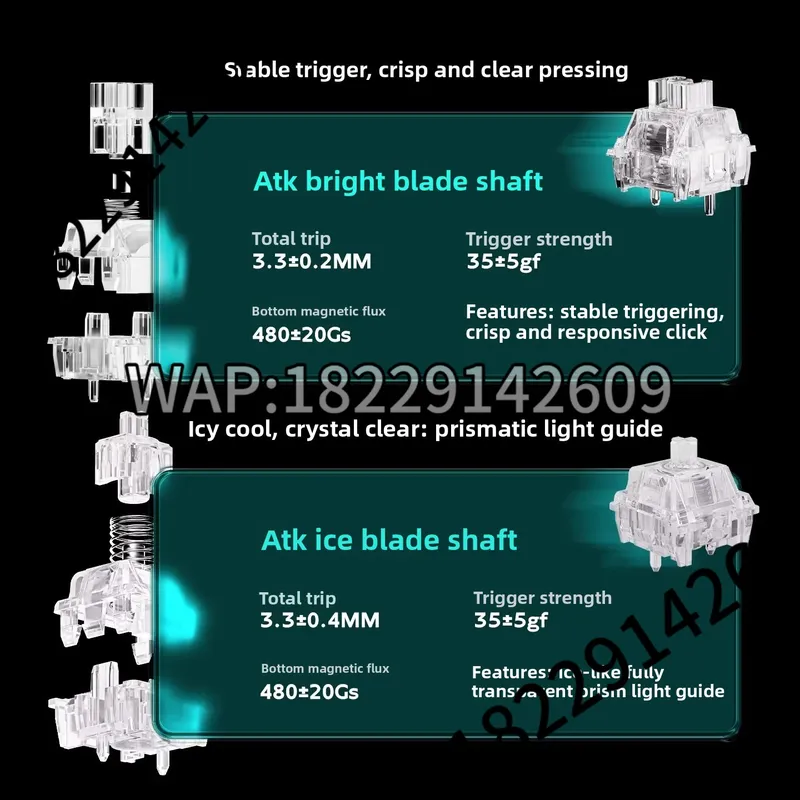 คีย์บอร์ด ATK RS7 Air พร้อมสวิ - Esports & Gaming Optics Gmbh บทวิจารณ์และราคา